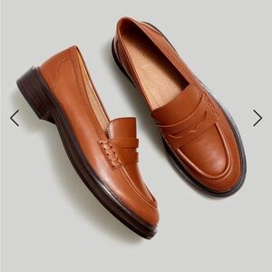 Madewell “Vernon” Brown Leather Loafer - Sz 8 - Worn 1x